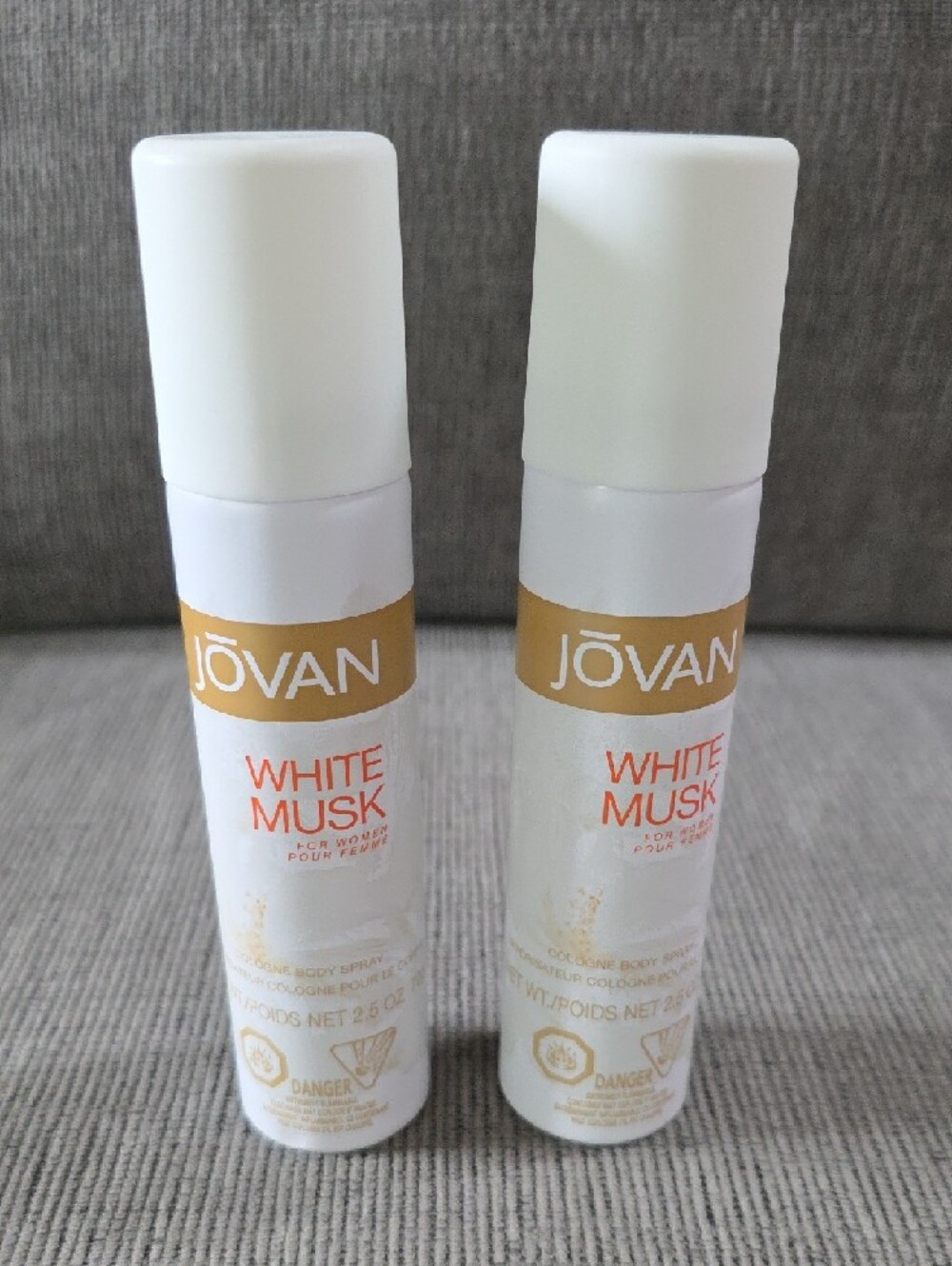 Jovan White Musk Body Spray for Women, 2 Bottles, New, 2.5oz. Each. - Picture 9 of 9